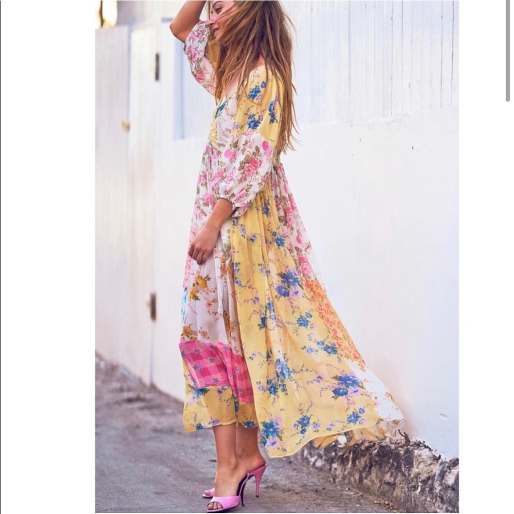 Loveshackfancy Picnic Patchwork Roslyn Dress - image 5